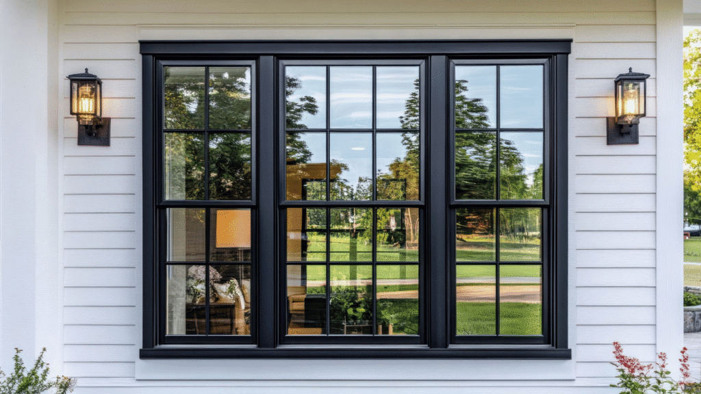black windows