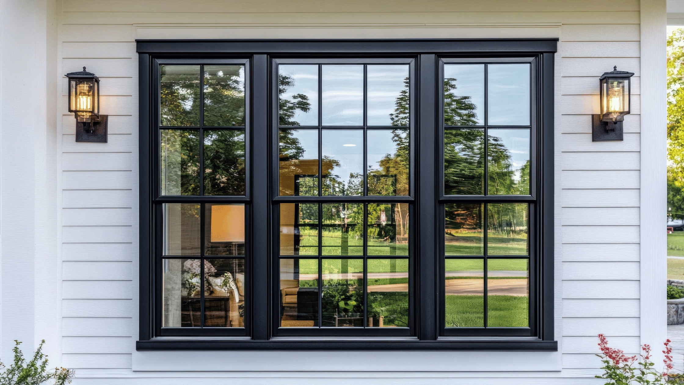 black windows